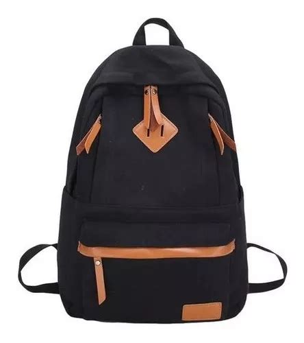 Mochila De Lona Feminina Masculina Escolar Lazer Mercadolivre