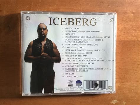 Nos Ice T Gangsta Rap Iceberg Cd Rare Explicit 898842000339 Ebay