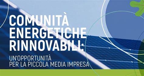 Comunit Energetiche Rinnovabili Comarte