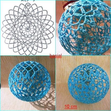 Crochet Ball Crochet Christmas Decorations Crochet Christmas