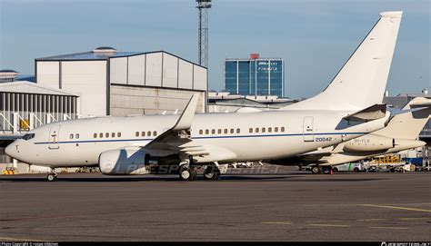 02 0042 United States Air Force Boeing C 40B 737 7FD WL BBJ Photo By