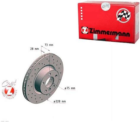 Tarcza Hamulcowa Zimmermann Tarcze Hamulcowe Szt Bmw X F Prz D