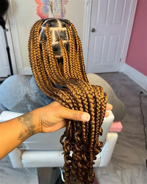 20 Trendy Large Knotless Braids Forever Braids