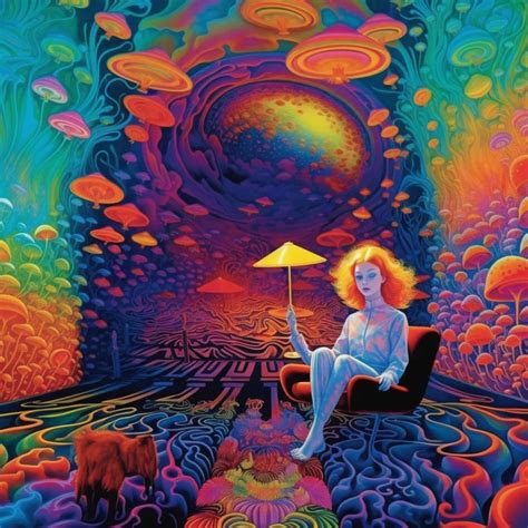 Unraveling The Psychedelic Canvas Lsds Profound Influence On Artistic