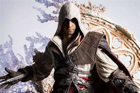 Statuette Ezio Auditore Animus Assassin S Creed Purearts