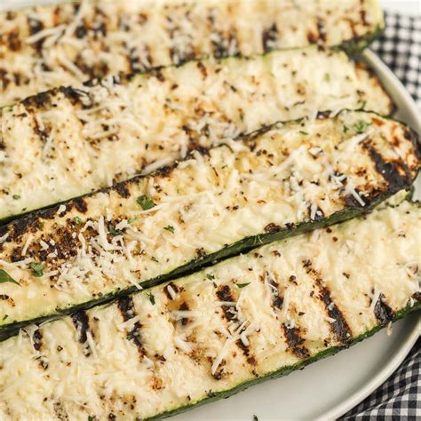 Parmesan Grilled Zucchini Recipe Grillonadime