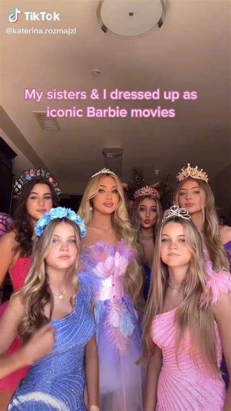 Sisters Dressed As Barbie Movies Katerinarozmajzl 2021 Rtiktokcringe