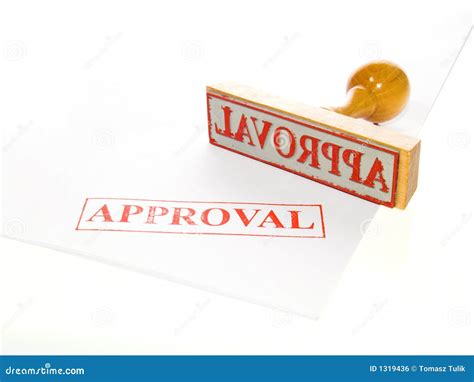 For Approval Stamp