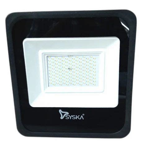 Syska Ssk Ble W Led Flood Light For Outdoor Warm White At Rs