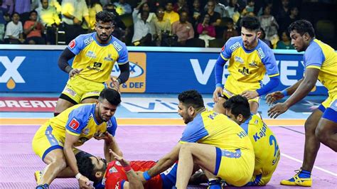 Pro Kabaddi League 2022 Eliminator 2 Tamil Thalaivas Beat UP Yoddhas