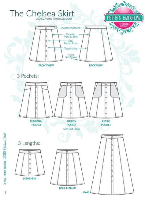 A Line Skirt Sewing Patterns You Need To Check Out Gwenstella Made