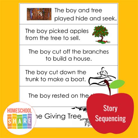 Free The Giving Tree Activities Homeschool Share