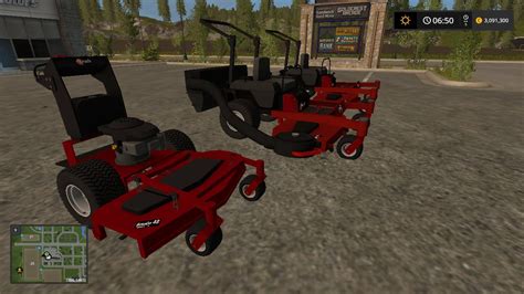 EXMARK & WALKER MOWER PACK FS17 - Farming Simulator 17 mod / FS 2017 mod