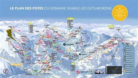 Bergfex Plan De Piste Les Gets Portes Du Soleil Carte Panoramique