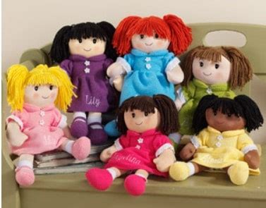 Personalized Rag Doll just $19.95, Free Shipping