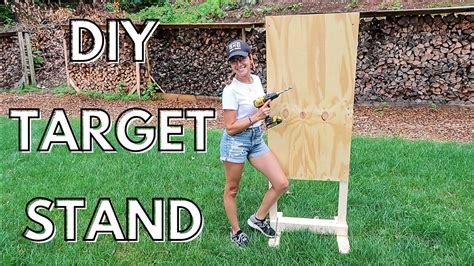 Make Your Own Target Stand Easy Way To Make Your Own Stands For The