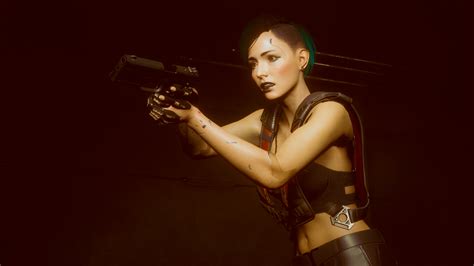 Wallpaper Cyberpunk 2077 Cyberpunk V Cd Projekt Red Female V