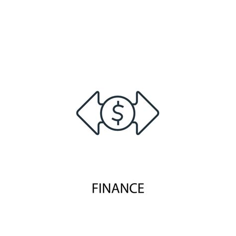 Premium Vector Finance Concept Line Icon Simple Element Illustration