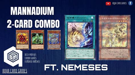 Yu Gi Oh Mannadium Combo Ft Nemeses Youtube