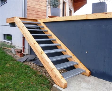 Comment Fabriquer Un Escalier En Bois Exterieur Fabriquer Un Escalier