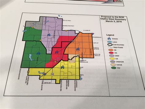 Preferred Boundaries For Olathe West High School Revealed Following