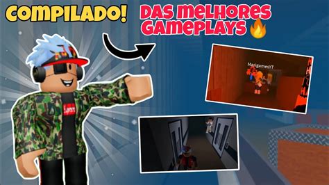 COMPILADO DAS MINHAS MELHORES GAMEPLAYS NO Flee The Facility Roblox