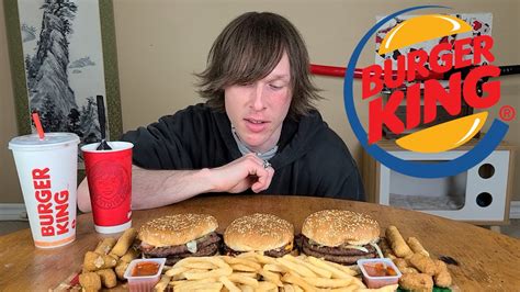 Burger King Triple Impossible Whopper Vs Triple Whopper Bk Mukbang