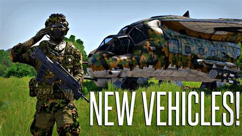 Arma 3 Apex Vehicles In Game Overview Youtube