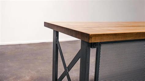 Carruca Office Desk By Iron Age Office Barn