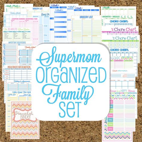 Happy Organized Life Printables