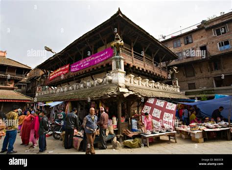 Singha Satal Temple Durbar Square Kathmandu Nepal Asia Stock Photo