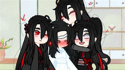 Three Wei Ying Wangxian Gacha Club Youtube