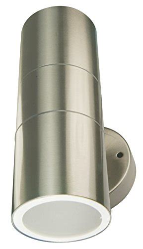 X Modern Stainless Steel Up Down Double Wall Spot Light Ip Outdoor