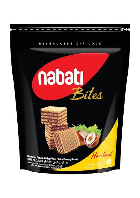 Nabati Bites Hazelnut 150g Nabati Food Malaysia