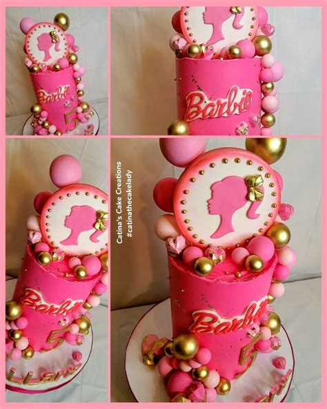 Fb Catina S Cake Creations Ig Catinathecakelady Barbie Birthday Cake Barbie Cake Cool