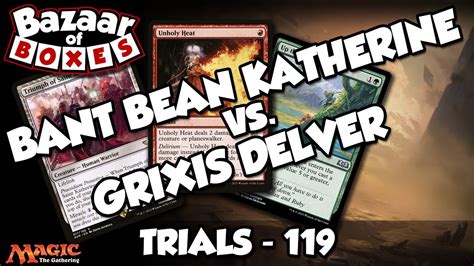 Bant Bean Katherine Vs Grixis Delver Trials Round Mtg