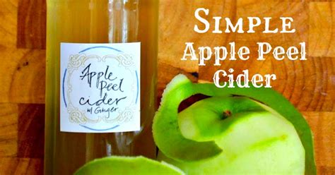 Got Apple Peels? Make a Simple Apple Peel Cider! - And Here We Are