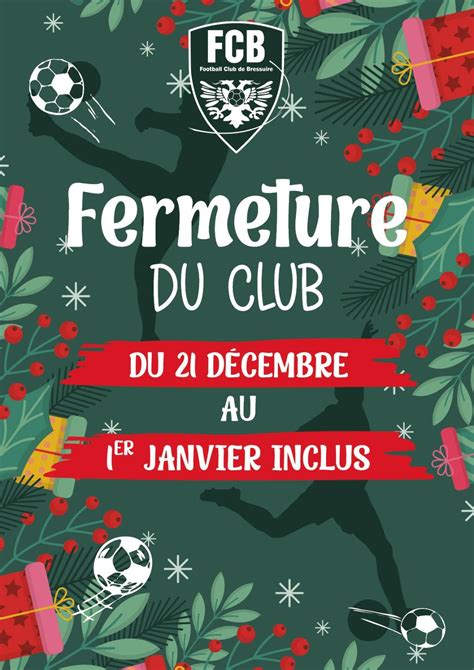 Football Club De Bressuire Fermeture Du Club