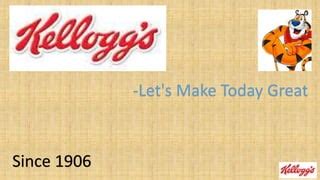 Kellogg's case study | PPT