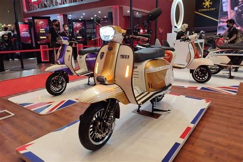 IIMS 2023 Royal Alloy GP150 Heritage Series Meluncur Bareng Italjet