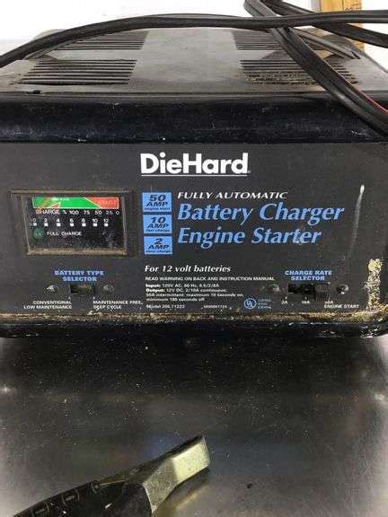 Diehard Fully Automatic Battery Charger Engine Starter Sherwood Auctions