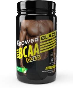 POWER BLAZE BCAA Gold Muscle Recovery Powder Workout Performance Fuels