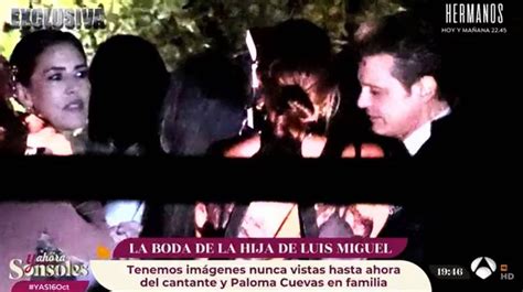 Filtran Fotograf As De Luis Miguel En La Boda De Michelle Salas