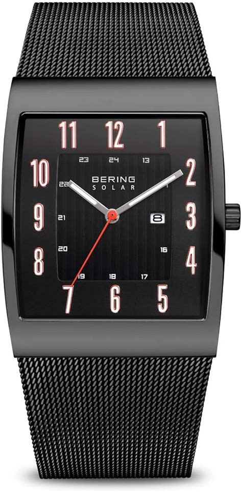 BERING Herren Uhr Solar Movement Solar Collection Mit Edelstahl Und