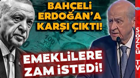 Erdoğan Para Yok Derken Devlet Bahçeli Emekli Maaşına İyileştirme