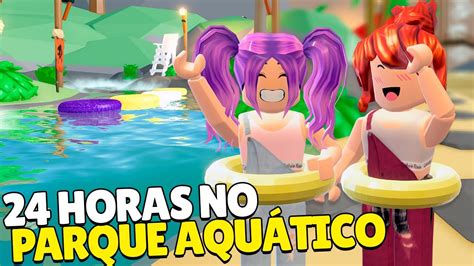 Roblox Horas No Parque Aqu Tico A Minha M E Youtube