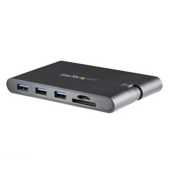 STARTECH USB C MULTIPORT ADAPT HDMI VGA 3X USB 3 0 SD PD 3 0WRAPAROUND