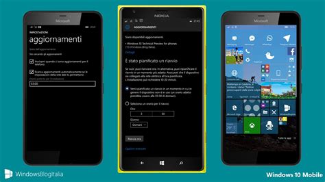 Disponibile Windows 10 Mobile Rtm Build 1058629