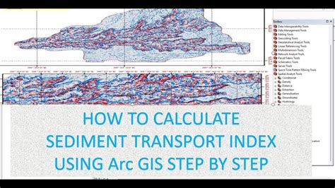 How To Calculate Sediment Transport Index Step By Step Using Arc Gis