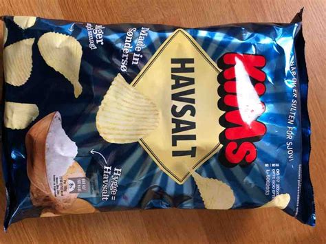 Kims Naturchips Havsalt Kartoffelchips Kalorien Chips Fddb